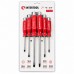 Набор ударных отверток (6 шт) Cr-V INTERTOOL HT-0403