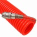 Шланг воздушный спиральный 20 м со быстроразъемными соединениями INTERTOOL PT-1705