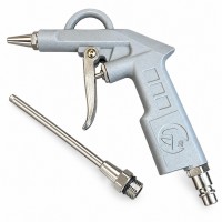 Пистолет продувочный с насадками 25 и 80 мм INTERTOOL PT-0803