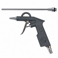Пистолет продувочный с двумя насадками 25, 210 мм INTERTOOL PT-0801