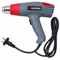 Фен технический 2,0 кВт 2 режима 400-600 °C, 300-500 л/мин INTERTOOL DT-2416