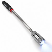 Захват магнитный телескопический с LED-подсветкой 190–810 мм INTERTOOL ET-1017