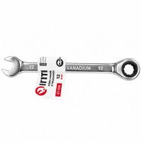 Ключ комбинированный с трещоткой 12 мм профессиональный INTERTOOL XT-1352