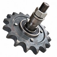 Звездочка натяжная жатки ПСП-10 в сборе с осью 54-2-48-1, z=17, t=19,05