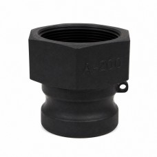 Муфта патрубок CAMLOCK (тип А200) папа G2” ДУ 50 с внутренней резьбой полипропилен