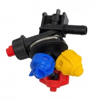 Форсунка тройная концевая шланговая ARAG Agroplast AP0-100/G08/K/P |225160|