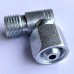 Штуцер угловой S17 соединительный с гайкой (М14х1.5)-Г(М14х1.5)